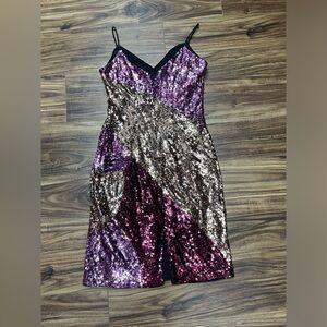 - Aiden by Aiden Maddox sequin cocktail dress size 0